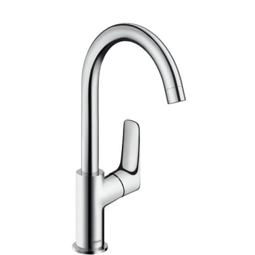 Hansgrohe-HG-Waschtischmischer-210-Logis-Schwenkauslauf-ohne-Ablaufgarnitur-chrom-71131000 gallery number 1